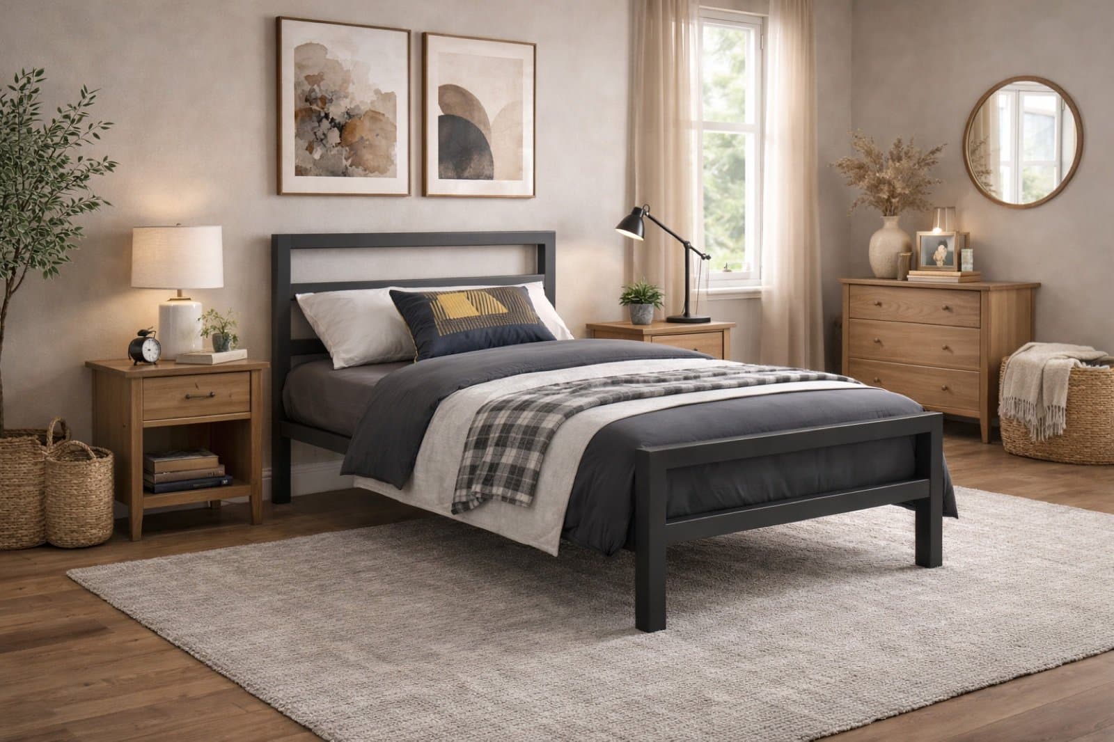 City Block Black 3ft Single
