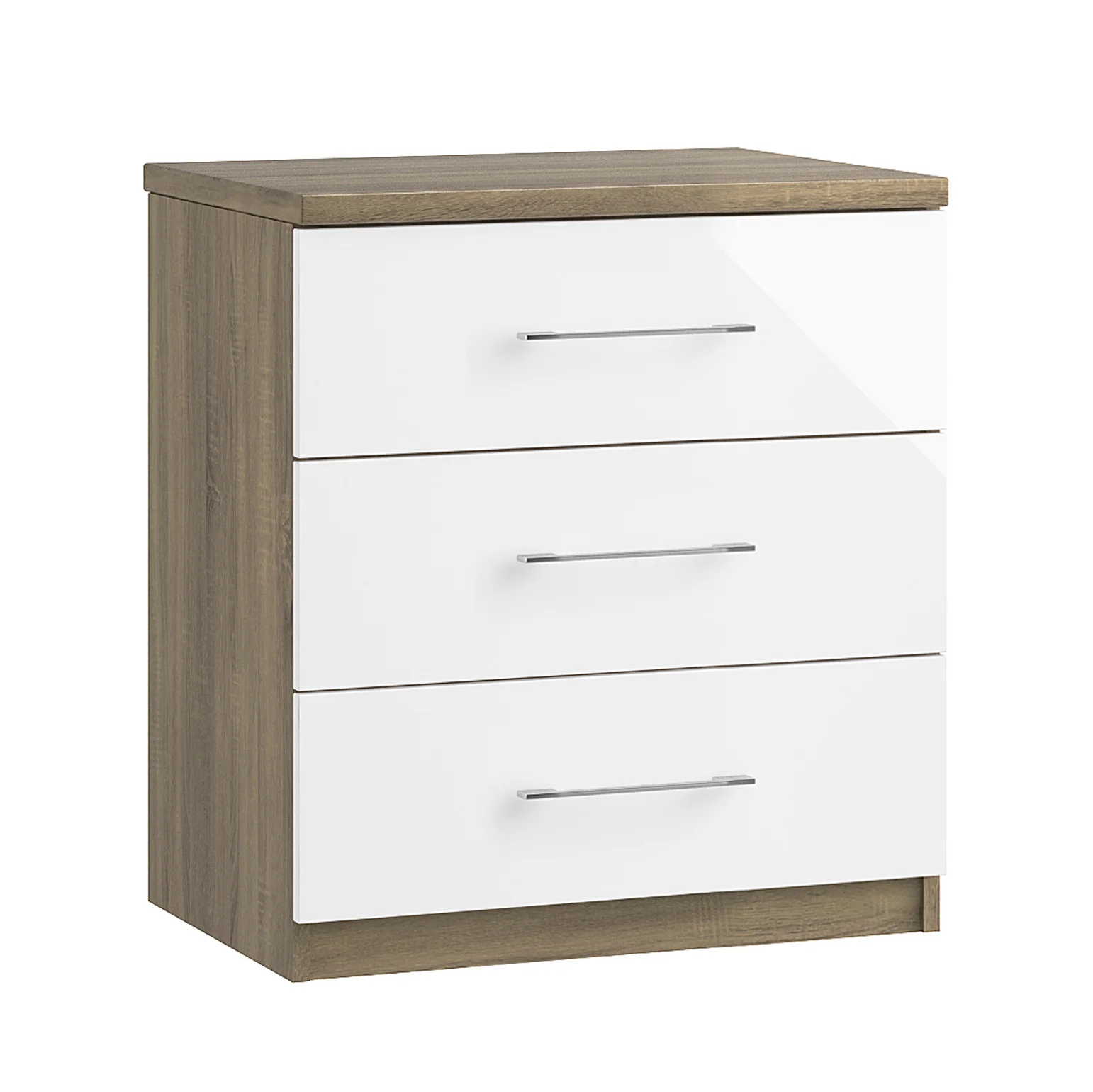 Catania 3 Drawer Midi Chest