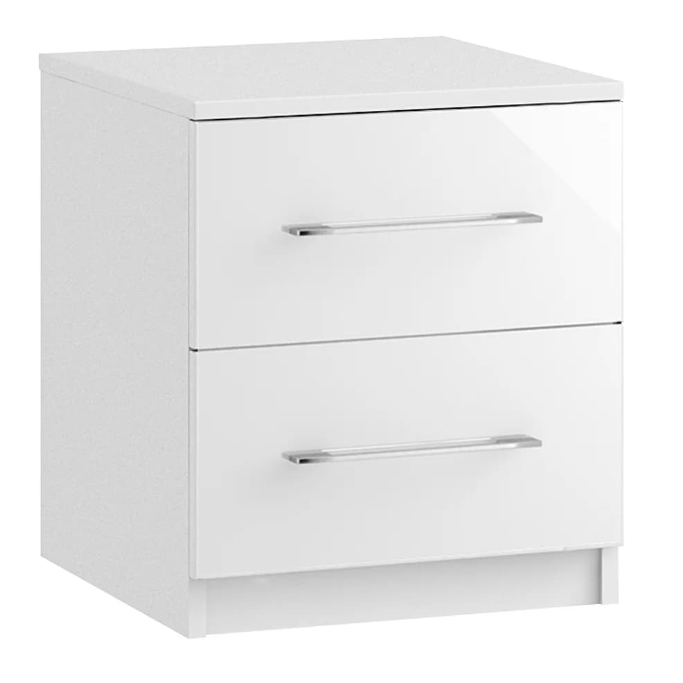 Roma 2 Drawer Bedside