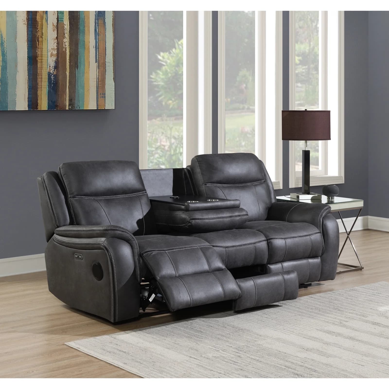 Phoenix Media 3 Seater